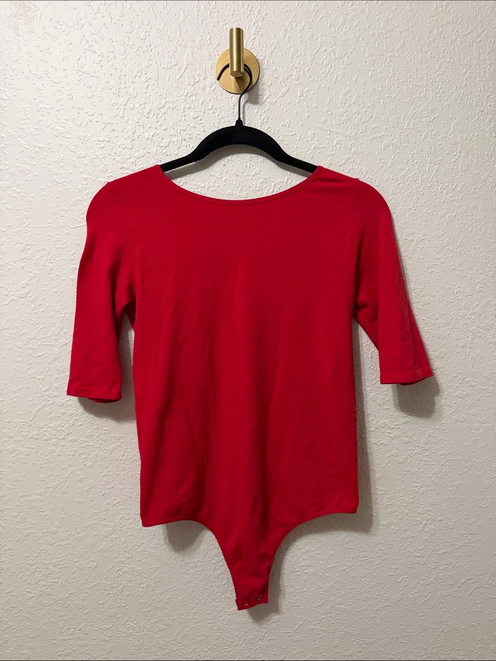 Free People Intimately Vibrant Red Fitted Bodysuit